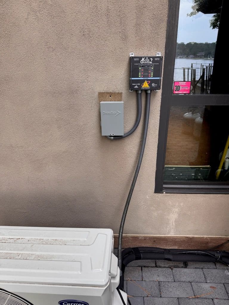Gallery photos for Surge Protector Installation in Lindale TX for AC Safety: Image #1